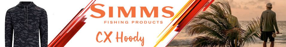 Simms CX Hoody, Ghost Camo Black