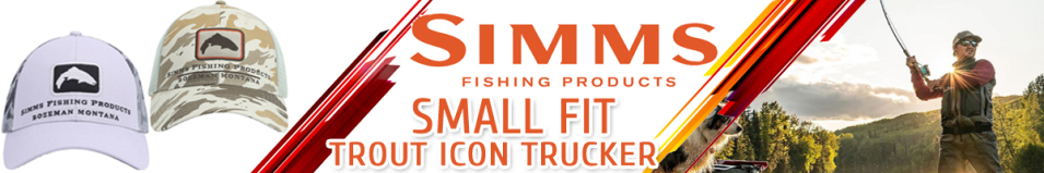 Simms Trout Icon Trucker, Ghost Camo Steel