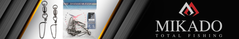 Mikado Coastlock BN (AMA-A4016) Шарико-подшипниковый вертлюг с застёжкой