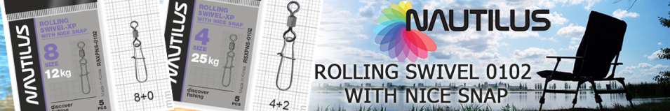 Nautilus Rolling Swivel 0102 with Nice Snap