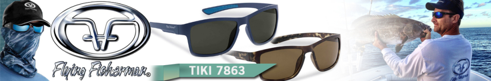 Flying Fisherman 7863NS Tiki Matte Navy Smoke