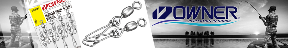 Owner Hooked Snap Swivel