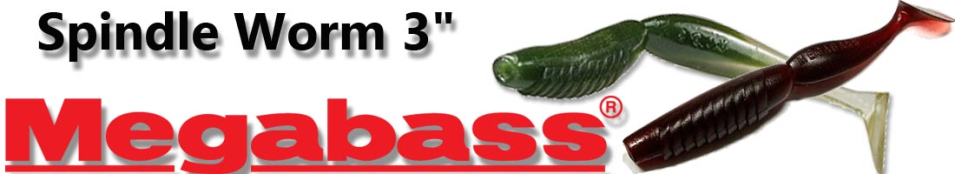 Megabass Spindle Worm 3"