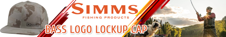 Simms Bass Logo Lockup Cap, Pico Camo Mineral