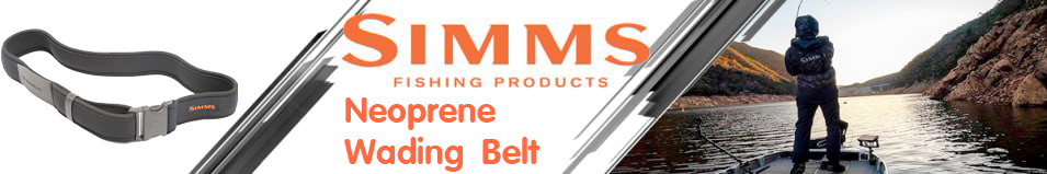 Simms Neoprene Wading Belt, Black