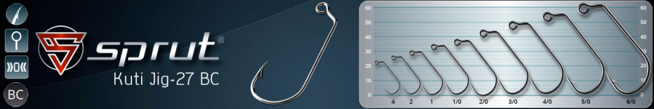 Sprut Kuti Jig-27 BC (Jig Power Hook 60°)