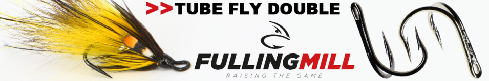 Fulling Mill Tube Fly Double Silver Hook