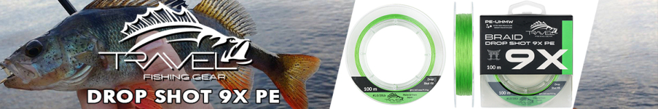 Travel Drop Shot 9x PE 100m