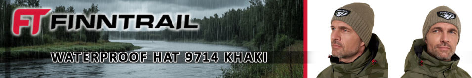Finntrail Waterproof hat 9714 Khaki