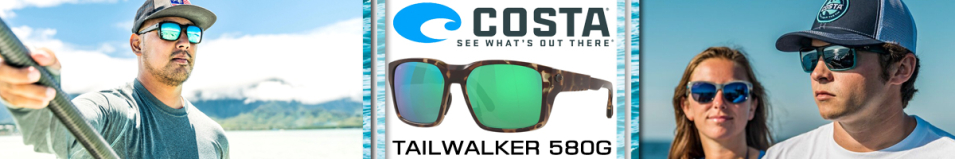 Costa Tailwalker 580G Matte Wetlands/Green Mirror 580G