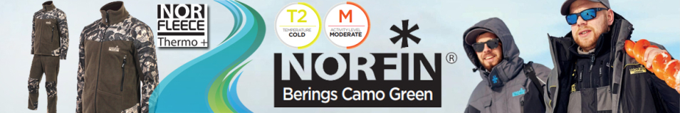 Norfin Berings Camo Green