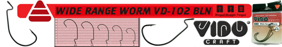 Vido Craft VD-102 Wide Range Worm (BLN)