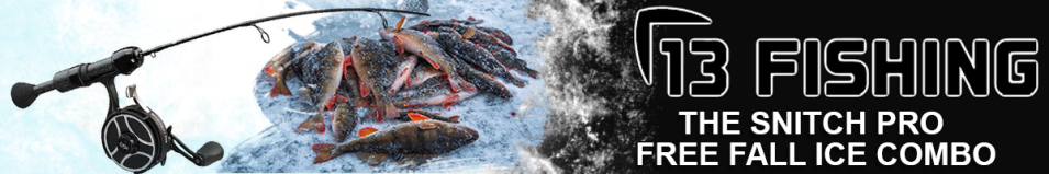 13 Fishing The Snitch Pro FreeFall Ice Combo