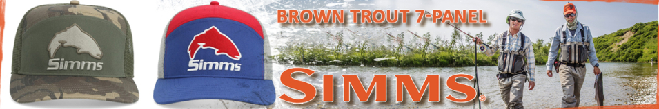 Simms Brown Trout 7-Panel, Navy
