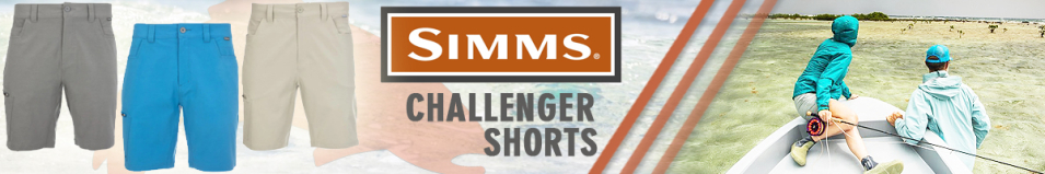 Simms Challenger Shorts, Steel