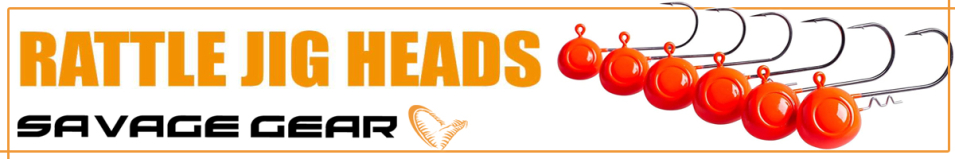 Savage Gear Rattling jig heads