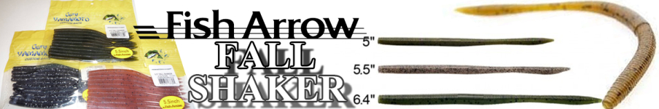 Fish Arrow Fall Shaker 5"