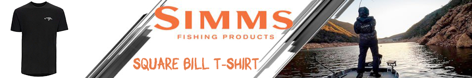 Simms Square Bill T-Shirt, Black