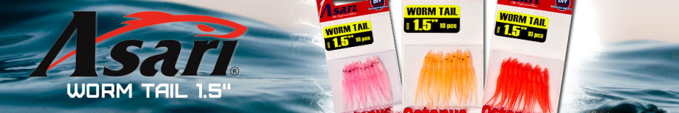 Asari Worm Tail 1.5"