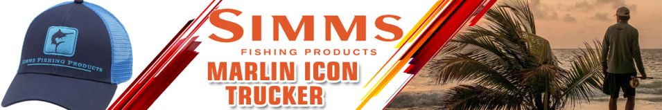 Simms Marlin Icon Trucker, Admiral Blue