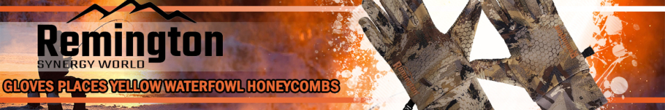 Remington Gloves Places Yellow Waterfowl Honeycombs
