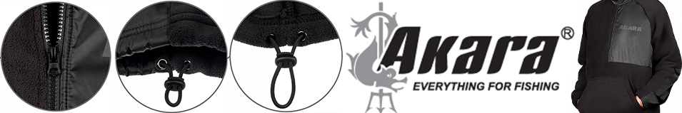 Akara Snow Peak флис черный