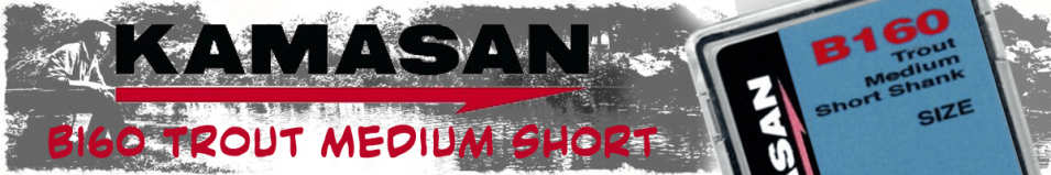 Kamasan B160 Trout Medium Short Shank