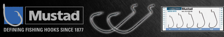 Mustad 37177NP-BN Mega Bite