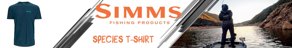 Simms Species T-Shirt, Navy Heather