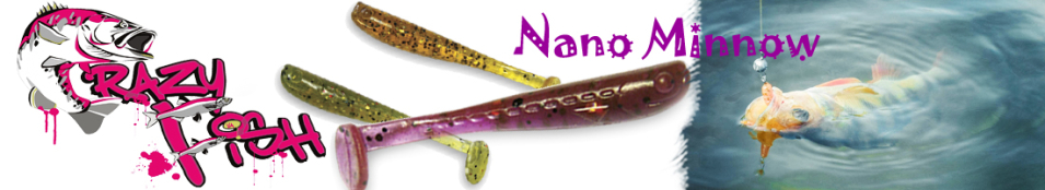 Crazy Fish Nano Minnow 1.1"