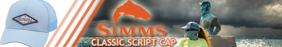 Simms Classic Script Cap Fog