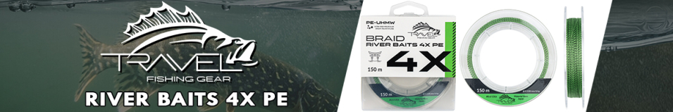 Travel River Baits 4x PE 150m