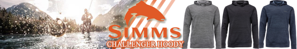 Simms Challenger Hoody '21, Steel Heather