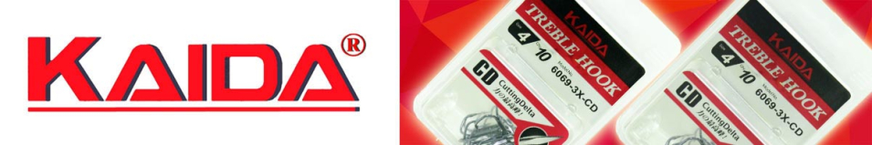 Kaida Treble Hook 6069-3x-cd