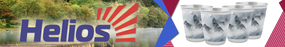 Набор стопок 60мл "Волки" Helios (HS-NS-W-A19-2)