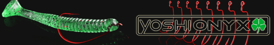 Yoshi Onyx Offset Hook Magna HD Red