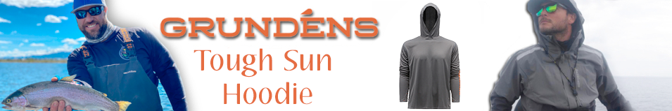 Grundens Tough Sun Hoodie, Anchor