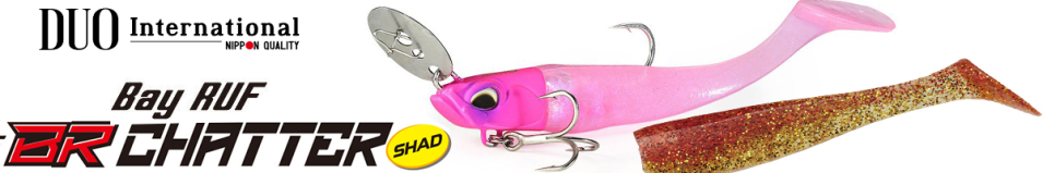 DUO Bayruf Br Chatter Shad 3.5"