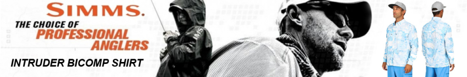 Simms Intruder BiComp LS Shirt Cloud Camo Blue