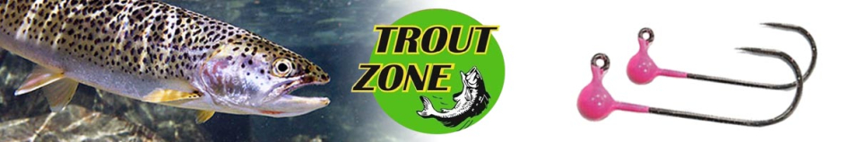 Trout Zone Джиг-головка на крючке Kumho BN №4 (Безбородый) розовый