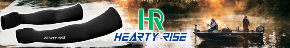 Hearty Rise Cooling UV Protection arm sleeves with thumbhole