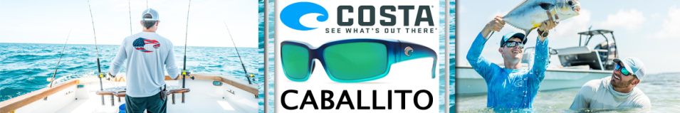 Costa Caballito 580 P Mt.Caribbean Fade/Green Mirror