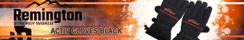 Remington Activ Gloves Black