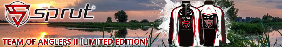 Sprut Team of Anglers II (Limited Edition) Black/White/Red