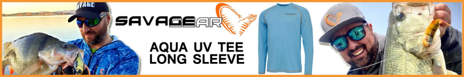 Savage Gear Aqua UV Tee Long Sleeve Bonnie Blue T-Shirt