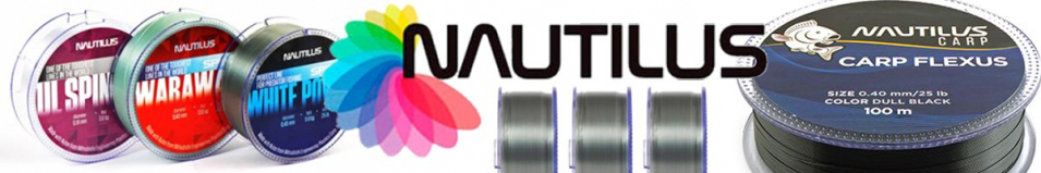 Nautilus Carp Flexus Dull Black 100м