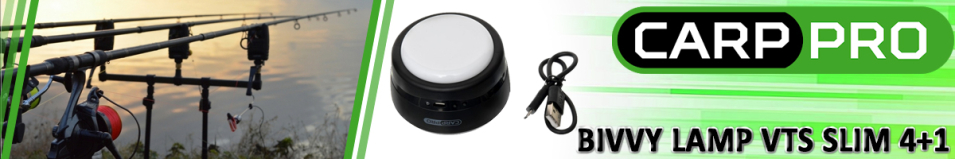 Carp Pro Bivvy Lamp VTS SLIM 4+1