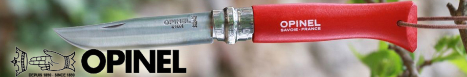 Opinel Trekking №8 VRI Colored Tradition Red с темляком