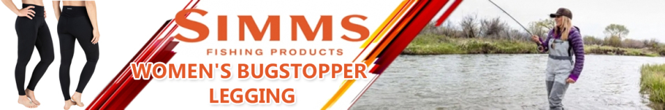 Simms Women's Bugstopper Legging, Black