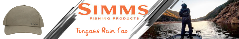 Simms Tongass Rain Cap, Dark Stone